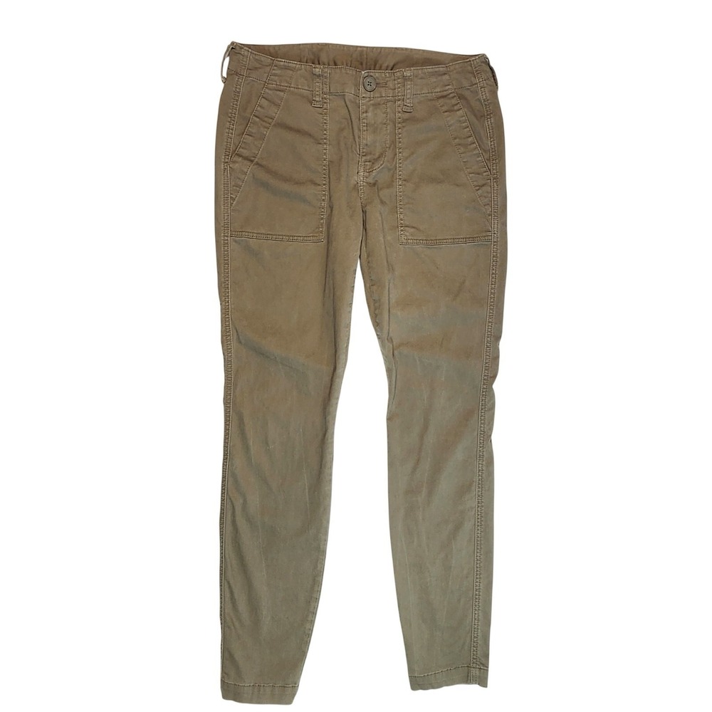 Cabi Style 3199 Utility Pants Workwear Stretch Slim Casual Size 4